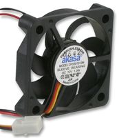 AKASA DFS501012M FAN PC CASE 5CM 3 PIN SLEEVE AKASA