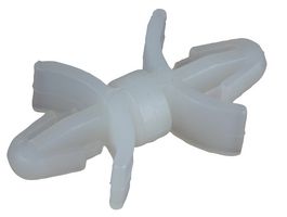 TR FASTENINGS TRDLCBSM-3-01 PCB Support, Dual Side Lock-In Support, Nylon 6.6, 4.8mm x 4.4mm
