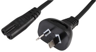 PRO ELEC PELR0053 AS-NZS3112 M - IEC C7 F FIG8 AUS 2M