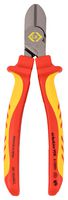 CK TOOLS T39075A 180-RND Cutter, Side, 190 mm, Diagonal, 4 mm, RedLine Series