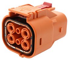AMPHENOL INDUSTRIAL ELP4Y03 AUTOMOTIVE CONN, PLUG, 4POS, 50A