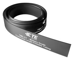 TE CONNECTIVITY - RAYCHEM TMS-CT-50M-1/8-OUT-0 HEAT SHRINK TUBING, BLACK, 3.2MM, 50M