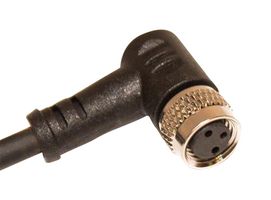 MUELLER ELECTRIC C83D01M004 CBL ASSY, 3P R/A M8 RCPT-FREE END, 13.1