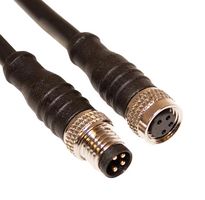 MUELLER ELECTRIC C84AC02M004 CABLE ASSY, 4P M8 PLUG-RCPT, 13.1