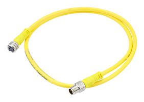MOLEX 120087-0078 SENSOR CORD, 3P M8 PLUG-RCPT, 6.6FT