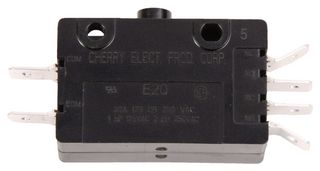 ZF E20-00A SWITCH, PIN PLUNGER, DPDT, 20A, 125V