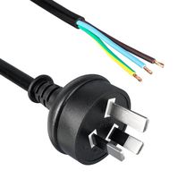 QUALTEK ELECTRONICS 373008-01 POWER CORD, AS 3112-FREE END, 1.8M, 10A
