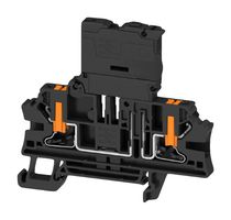 WEIDMULLER 2898820000. FUSE TERM BLOCK, 2P, 250V/6.3A, DIN RAIL