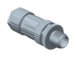 AMPHENOL LTW M12D-04BMMA-SL8001. SENSOR CONN, M12, PLUG, 4POS, CABLE