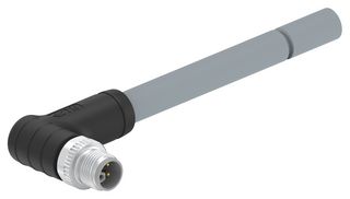 TE CONNECTIVITY T41512C9L25-007 SENSOR CORD, M12 R/A PLUG-FREE END, 10M