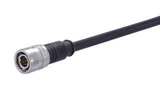 HARTING 21402000883100 CBL ASSY, 8P M12 PLUG-FREE END/32.8 /GRY