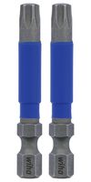 WIHA 70222 IMPACT BIT, T30, 1/4" DR, 2" LG, 2PK