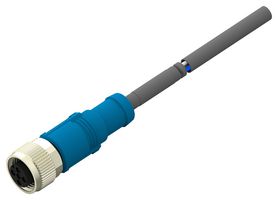 TE CONNECTIVITY T4151320005-003 SENSOR CORD, 5P, M12 RCPT-FREE END, 1.5M