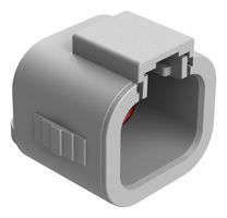AMPHENOL SINE/TUCHEL ATP06-4S-CAP DUST CAP, 4POS, GREY,THERMOPLASTIC