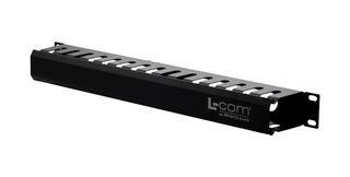 L-COM LC1UMHCM CABLE MANAGER, STEEL, RACK MOUNT, 1U