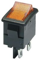 ZF LRA32H2FBRLN ROCKER SWITCH, DPST, 10A, 125VAC, GREEN