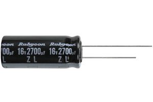 RUBYCON 35ZL330MEFC10X16.. ALUMINUM ELECTROLYTIC CAPACITOR, 330UF, 35V, 20%, RADIAL