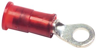 PANDUIT PV18-6R-MY. TERMINAL, RING TONGUE, M3.5, 18AWG, RED