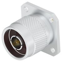 TE CONNECTIVITY 2504640-1 N-TYPE PLUG STRAIGHT 4-HOLE FLANGE RECEPTACLE W/B