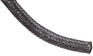 PANDUIT SE38PFR-TR0 SLEEVING, EXPANDABLE, 9.5MM, BLACK/WHITE TRACER, 200FT
