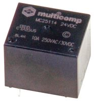 MULTICOMP PRO MC25113. RELAY, SPDT, 250VAC, 30VDC, 10A