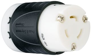 LEGRAND PASS & SEYMOUR L620C CONNECTOR, POWER ENTRY, RECEPTACLE, 20A