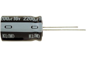 NICHICON UKL1C470KEDANATD ALUMINUM ELECTROLYTIC CAPACITOR, 47UF, 1