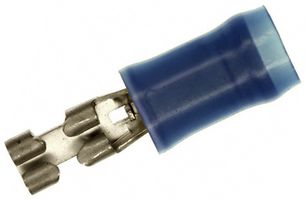 TE CONNECTIVITY - AMP 640927-1 TERMINAL, FEMALE DISCONNECT, 0.11IN BLUE