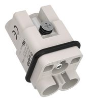 LAPP 10431720 HEAVY DUTY INSERT, PLUG, 2+PE POS, 40A