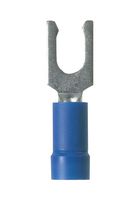 PANDUIT PV14-10LF-M TERMINAL, FORK TONGUE, M5, 14AWG, BLUE