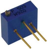 BOURNS 3290P-1-503 TRIMMER, POTENTIOMETER, 50KOHM 25TURN TH
