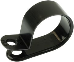 ABB - THOMAS & BETTS N6NY-012-0-C. CABLE CLAMP, NYLON 6.6, 0.75", BLACK