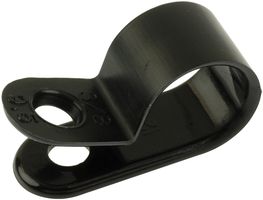 ABB - THOMAS & BETTS N4NY-006-0-C CABLE CLAMP, NYLON 6.6, 0.375", BLACK