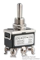 MULTICOMP PRO SPC21174 SWITCH, TOGGLE, DPDT, 20A, 125V