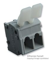 WAGO 255-402/333-000. TERMINAL BLOCK, PCB, 2 POSITION, 28-12AW