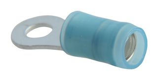 TE CONNECTIVITY - AMP 51864-3 TERMINAL, RING TONGUE, #6, CRIMP, BLUE