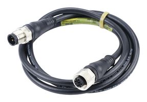 MOLEX 120066-8992 CABLE ASSY, 5P M12 PLUG-RCPT, 3.3FT