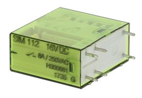 ELESTA SIM112 16VDC RELAY, 1NO, 1NC, 250VAC, 8A