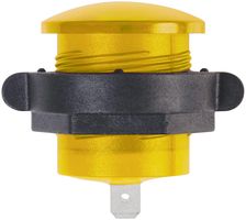 VCC / VISUAL COMMUNICATIONS COMPANY CNX722C400FVT LED INDICATOR, PANEL, 23.1MM, YELLOW