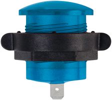 VCC / VISUAL COMMUNICATIONS COMPANY CNX722C600FVT LED INDICATOR, PANEL, 23.1MM, BLUE