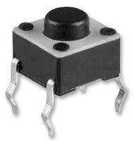 E-SWITCH TL1105CF160Q. SWITCH, TACTILE, SPST, 50mA, 12VDC