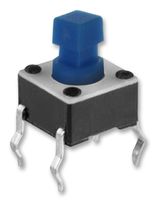 E-SWITCH TL1105TF160Q. SWITCH, TACTILE, SPST, 50mA, 12VDC