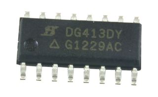 VISHAY DG413DY-E3 ANALOG SWITCH, QUAD, SPST, SOIC-16
