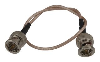 AMPHENOL RF 115101-05-12.00. RF CABLE ASSEMBLY, BNC STRAIGHT PLUG, 12