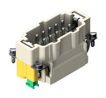 HARTING 09330102676 HEAVY DUTY INSERT, PLUG, 10POS, 16A
