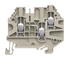 WIELAND ELECTRIC 58.504.5055.0 TERMINAL BLOCK, DIN, 3 POSITION, 26-10AW