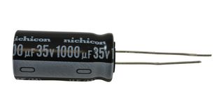 NICHICON UHE1V102MHD1TO ALUMINUM ELECTROLYTIC CAPACITOR, 1000UF,