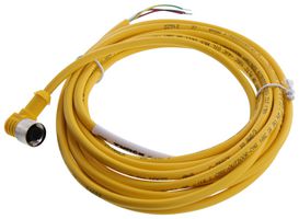 TURCK WKB 3T-4 MICROFAST CORD, 1/2-20, FEMALE, 3 POSITI
