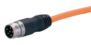 HARTING 21373700676100 SENSOR CORD, 6P M23 PLUG-FREE END, 10M