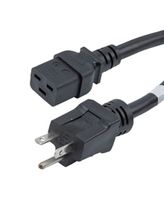 L-COM N620P-C19-20-6F POWER CORD, N6-20P-IEC C19, 6 , 20A